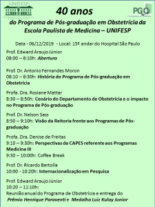 Arquivos Pós-Graduação - Departamento de Obstetrícia UNIFESP